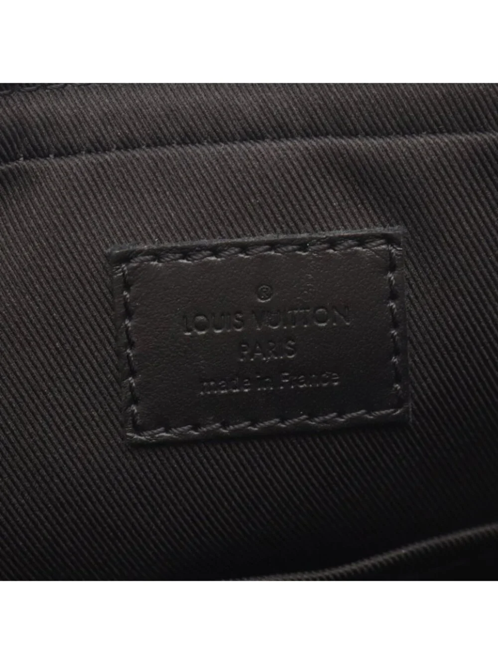 Louis Vuitton Shoulder Bag Trio Messenger Monogram Eclipse Canvas Leather
